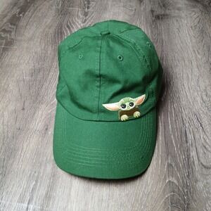 Baby Yoda Hat Cap Adjustable Embroidered Disney Star Wars The‎ Mandalorian HA